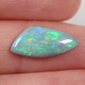 Size reference of 1.72ct dark opal cabochon