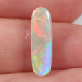 1.52ct dark opal from Lightning Ridge with orange-green broad flash play-of-colour