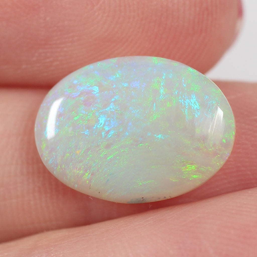 4.06 ct Dark Opal - 11 x 14.7 x 4mm