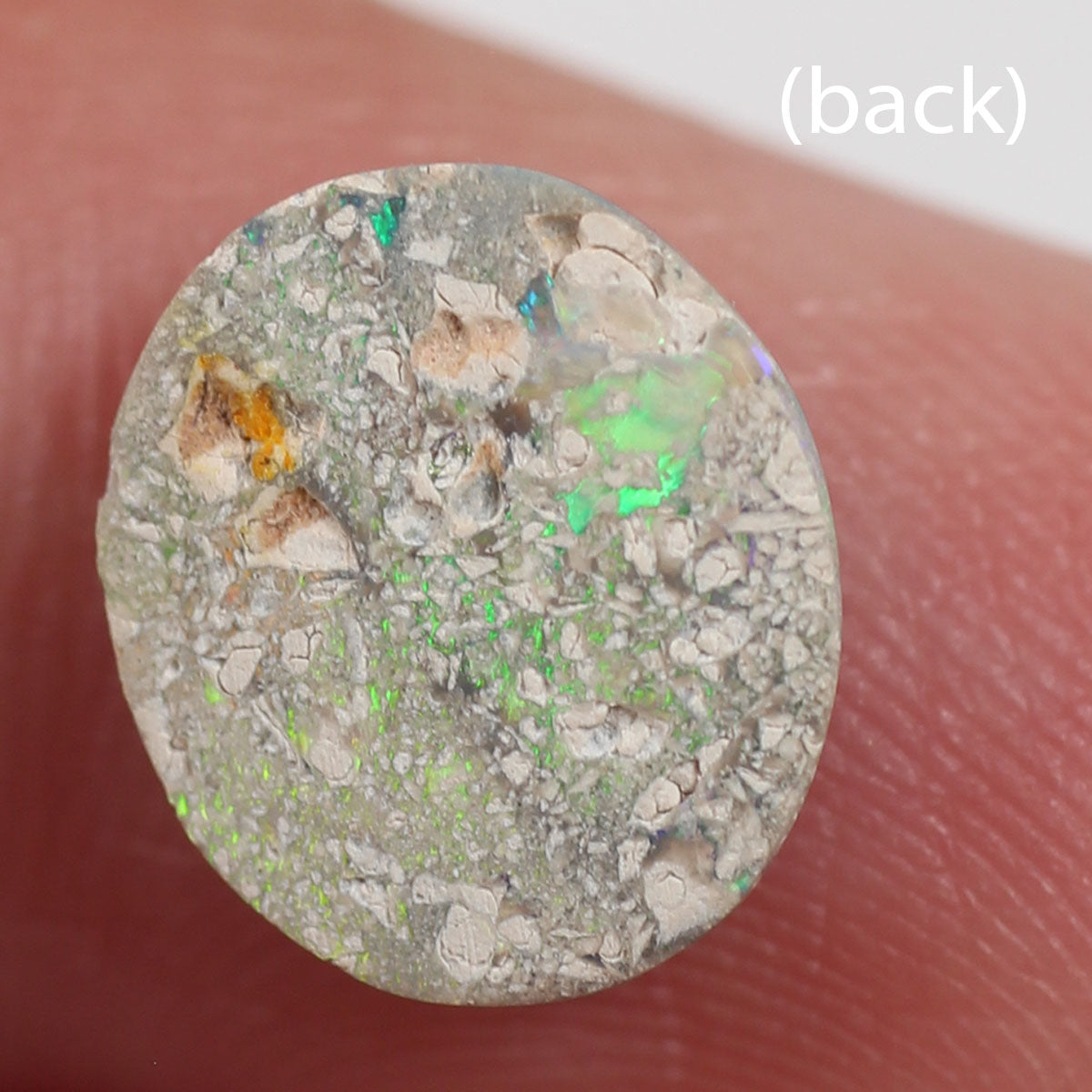 1.07 ct Dark opal - 8.5 x 9.5 x 2.5mm