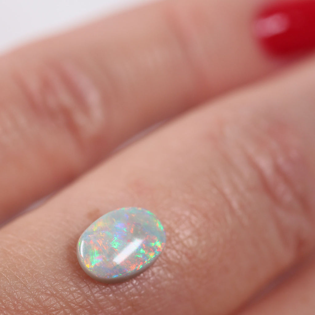 1 ct Dark Opal - 6 x 8 x 3mm