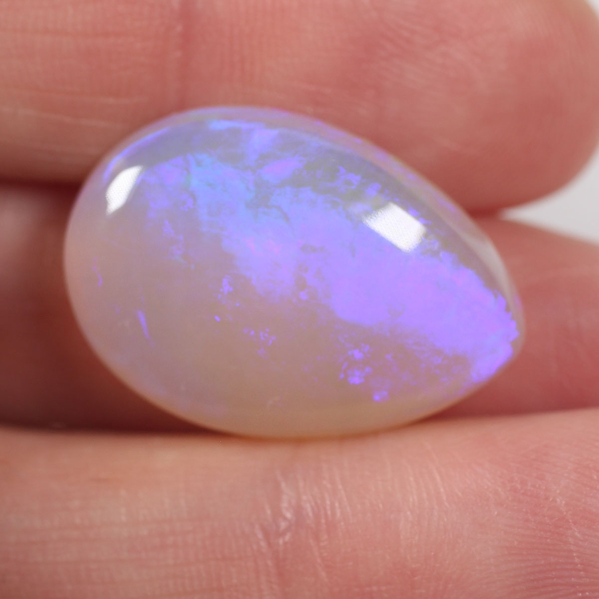 15.6 ct Dark Crystal Opal - 16.5 x 23.5 x 6.5mm