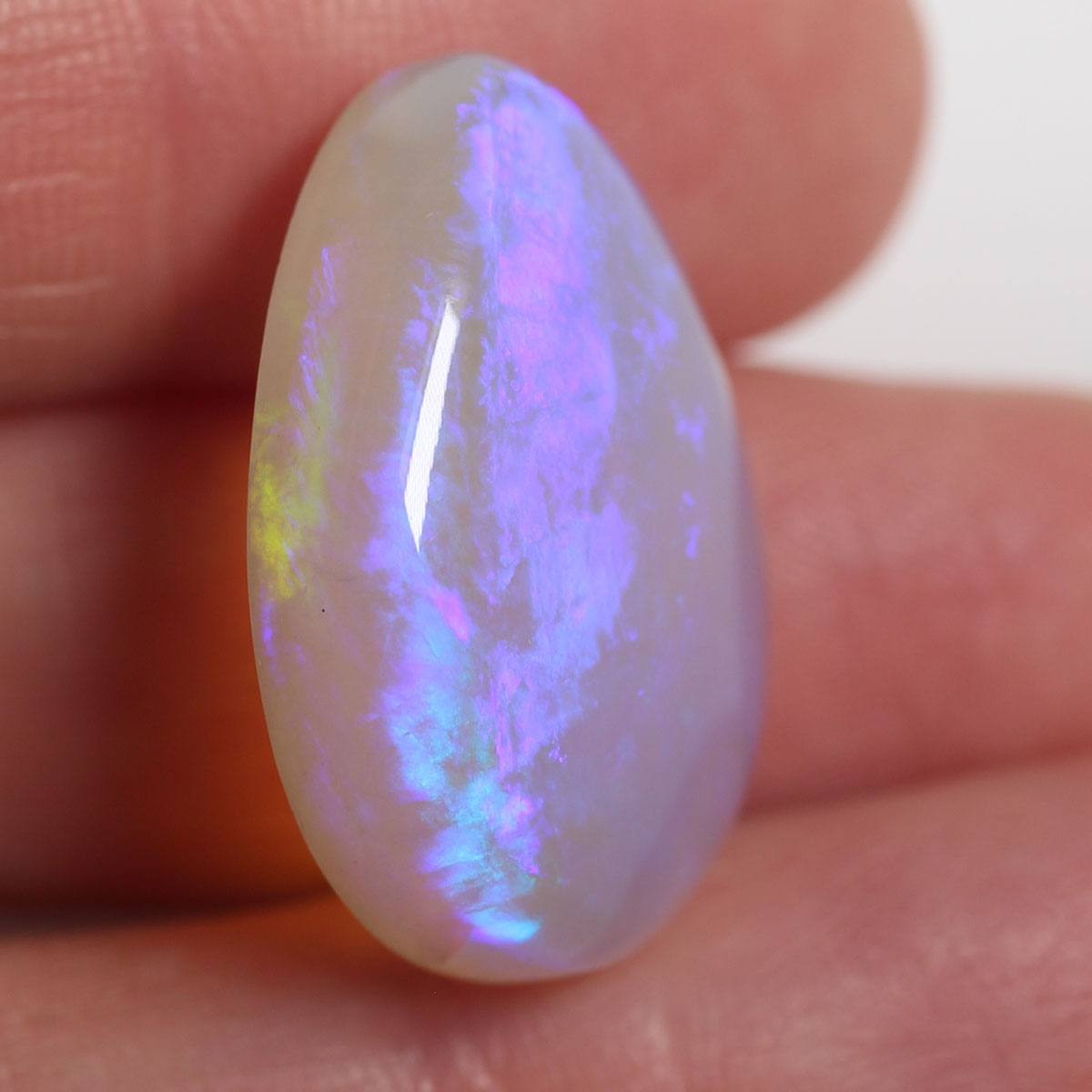 15.6 ct Dark Crystal Opal - 16.5 x 23.5 x 6.5mm