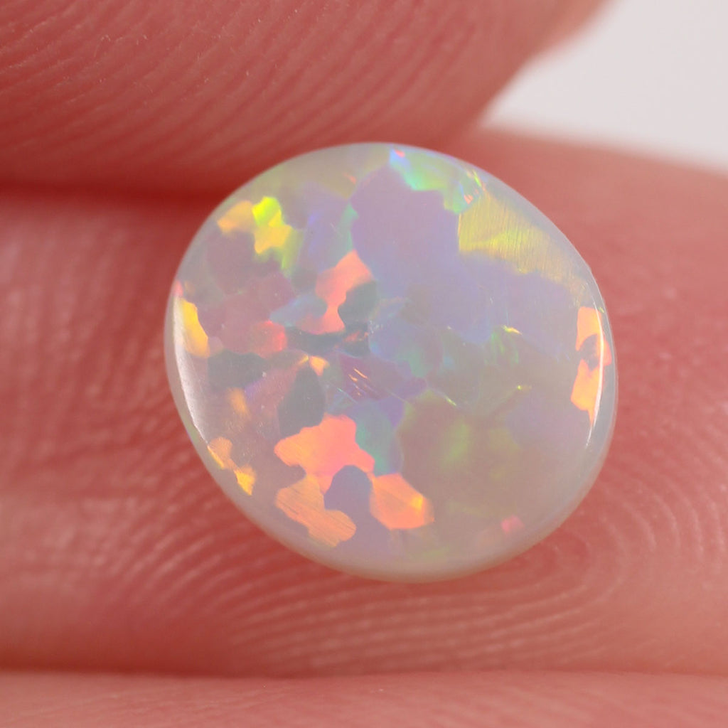 0.7ct Dark Opal - 7.3 x 8 x 2mm