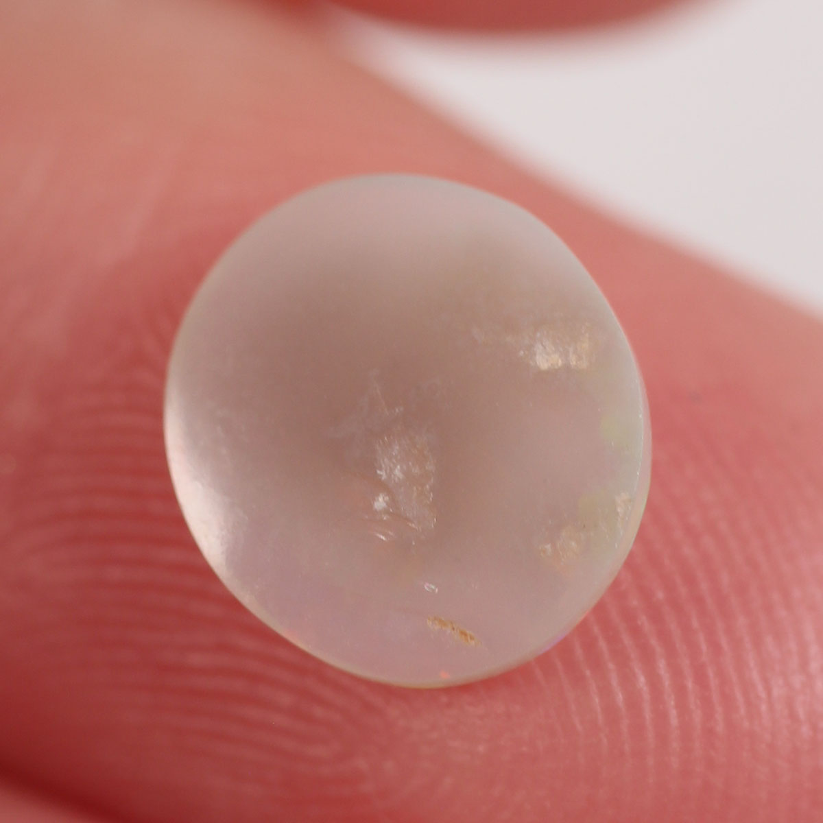 0.7ct Dark Opal - 7.3 x 8 x 2mm