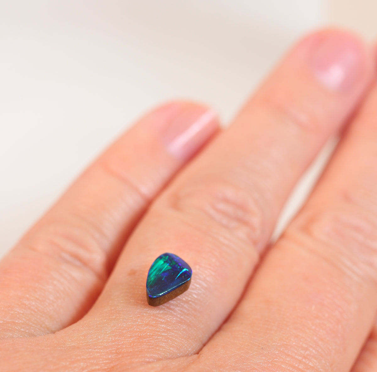 1.1ct Boulder Opal - 5.6 x 8.3 x 3mm