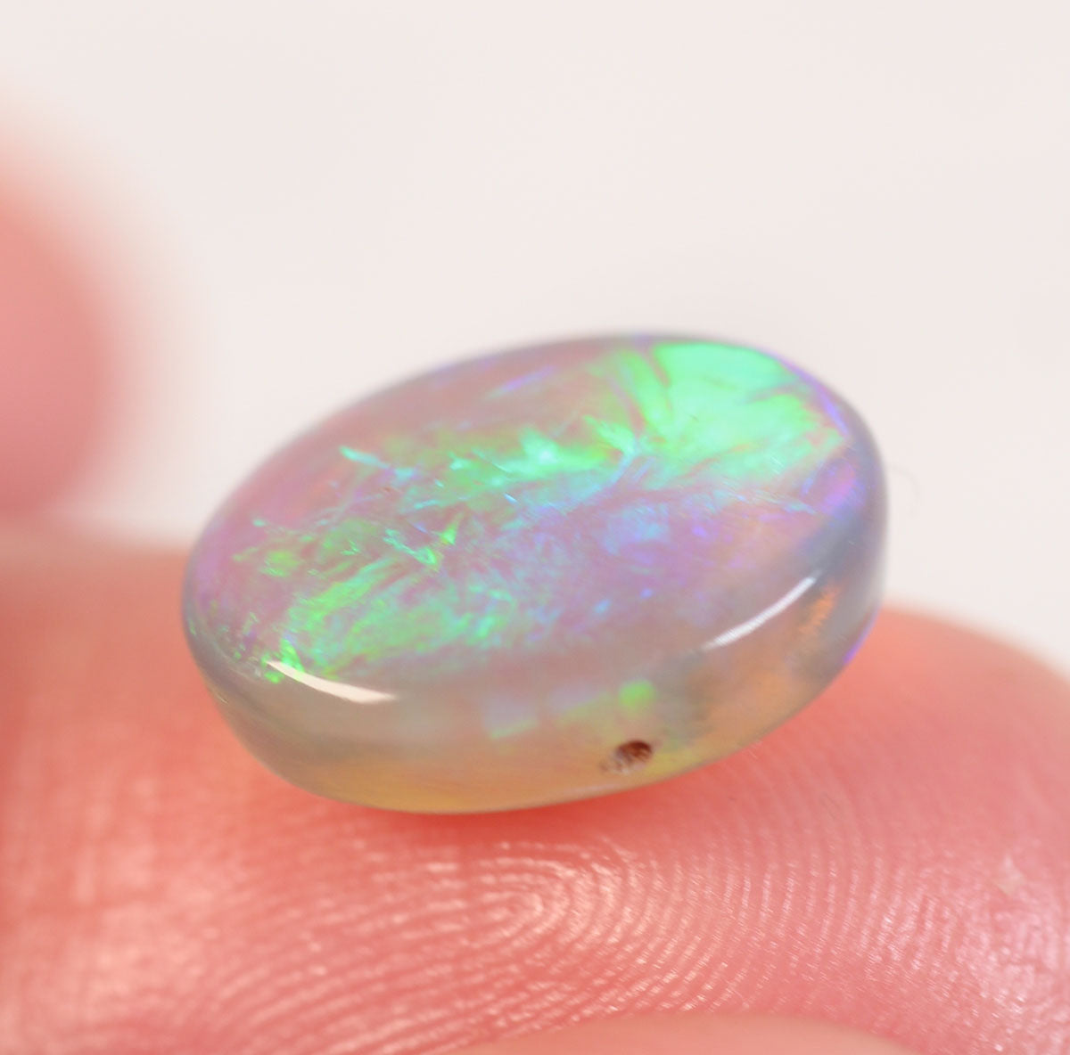 3.7ct Double Sided Crystal Opal - 9.5 x 12 x 5mm
