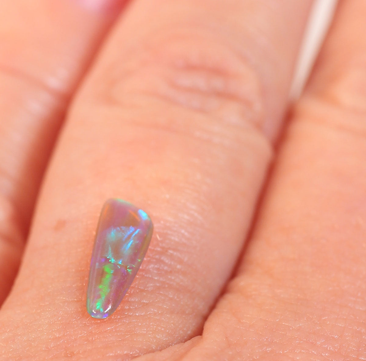 0.5ct Double Sided Dark Crystal Opal - 5 x 11.5 x 2mm