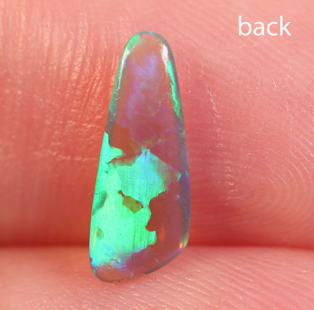 0.5ct Double Sided Dark Crystal Opal - 5 x 11.5 x 2mm