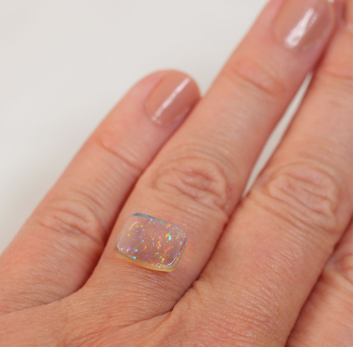 3ct Double Sided Crystal Opal - 8.7 x 11 x 4mm