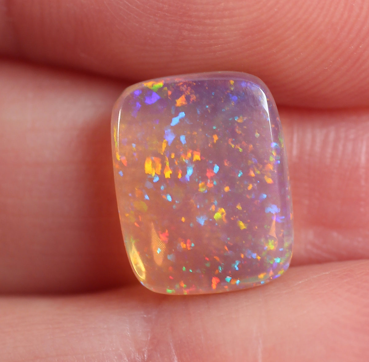 3ct Double Sided Crystal Opal - 8.7 x 11 x 4mm