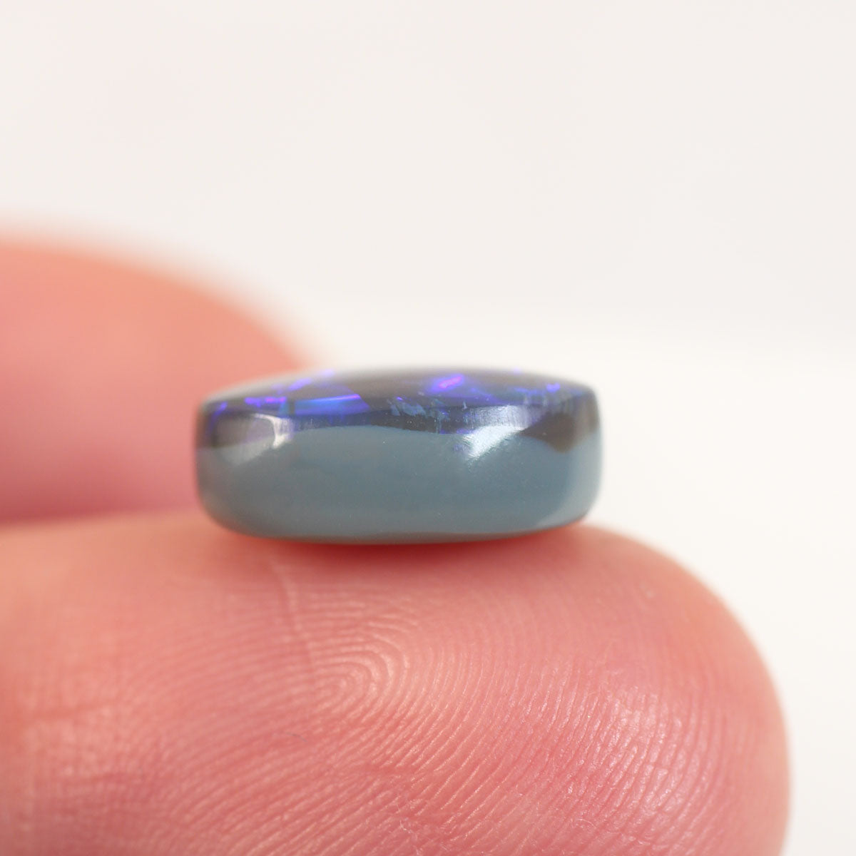 3.8ct Dark Opal - 9 x 11 x 4.7mm