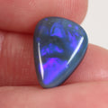 Purple black opal 3.34ct natural solid Australian opal from Lightning Ridge