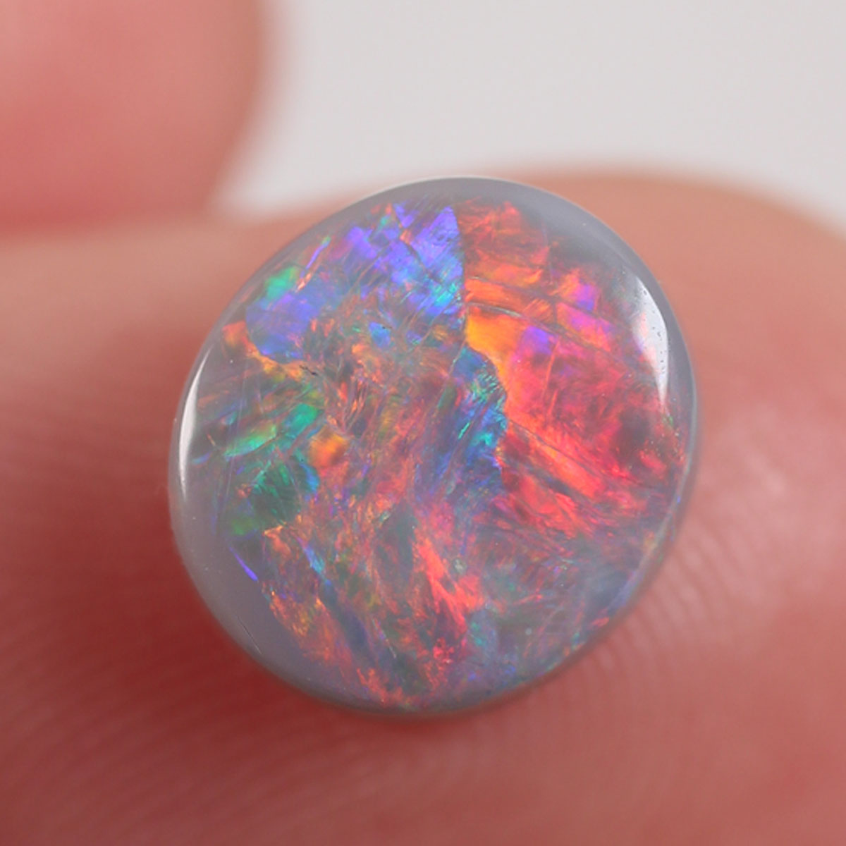 1.8 ct Dark Opal - 8 x 8.9 x 3.7mm