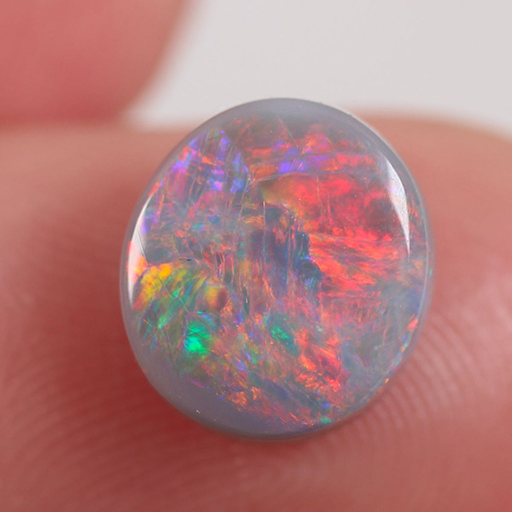 1.8ct Dark Opal - 8 x 8.9 x 3.7mm