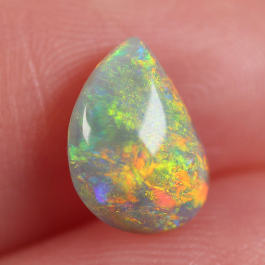 1.39 ct Dark Opal - 7 x 9.4 x 3.8mm