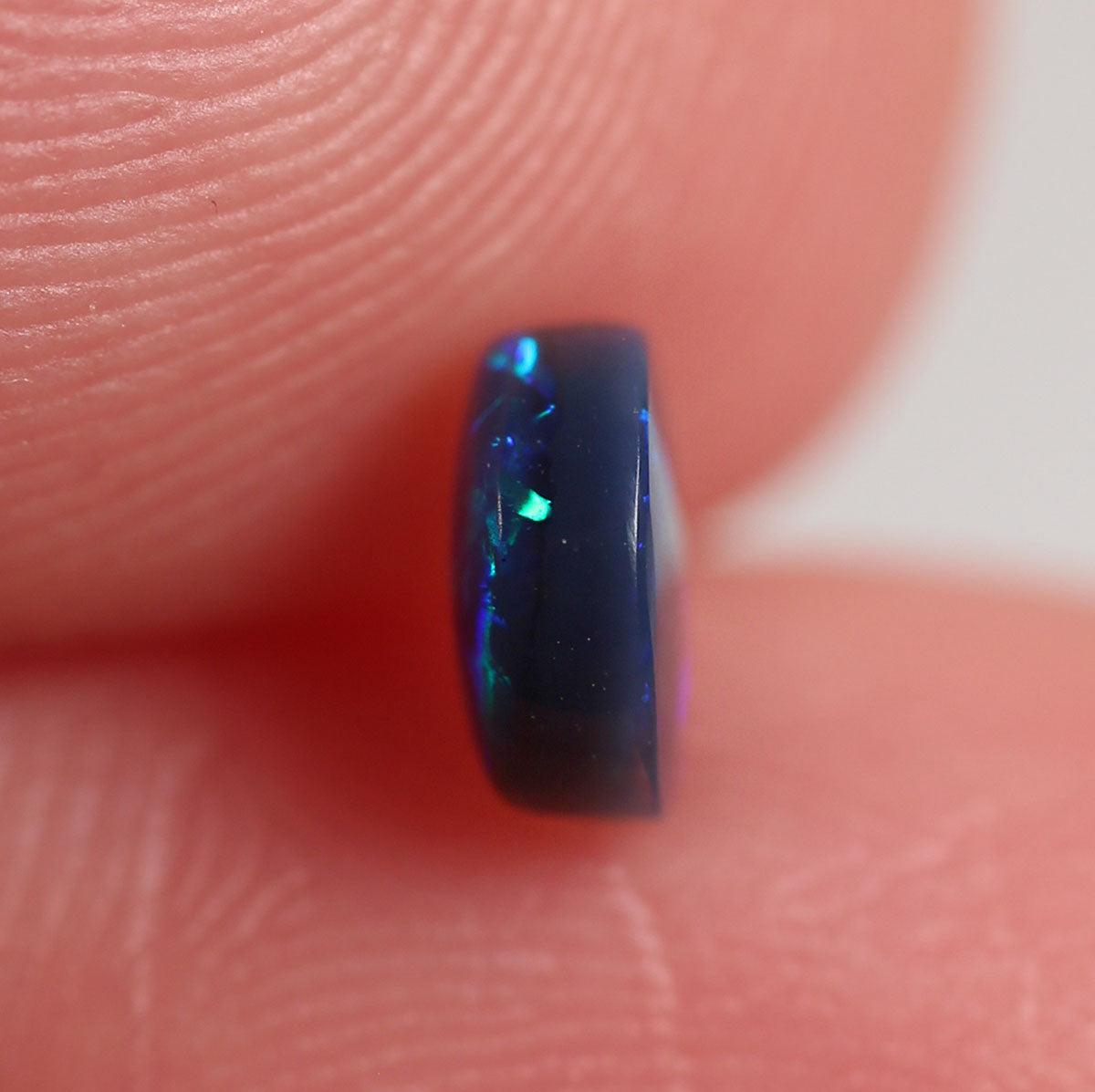 2 ct Black Opal - 4.7 x 4.8 x 2.2 mm