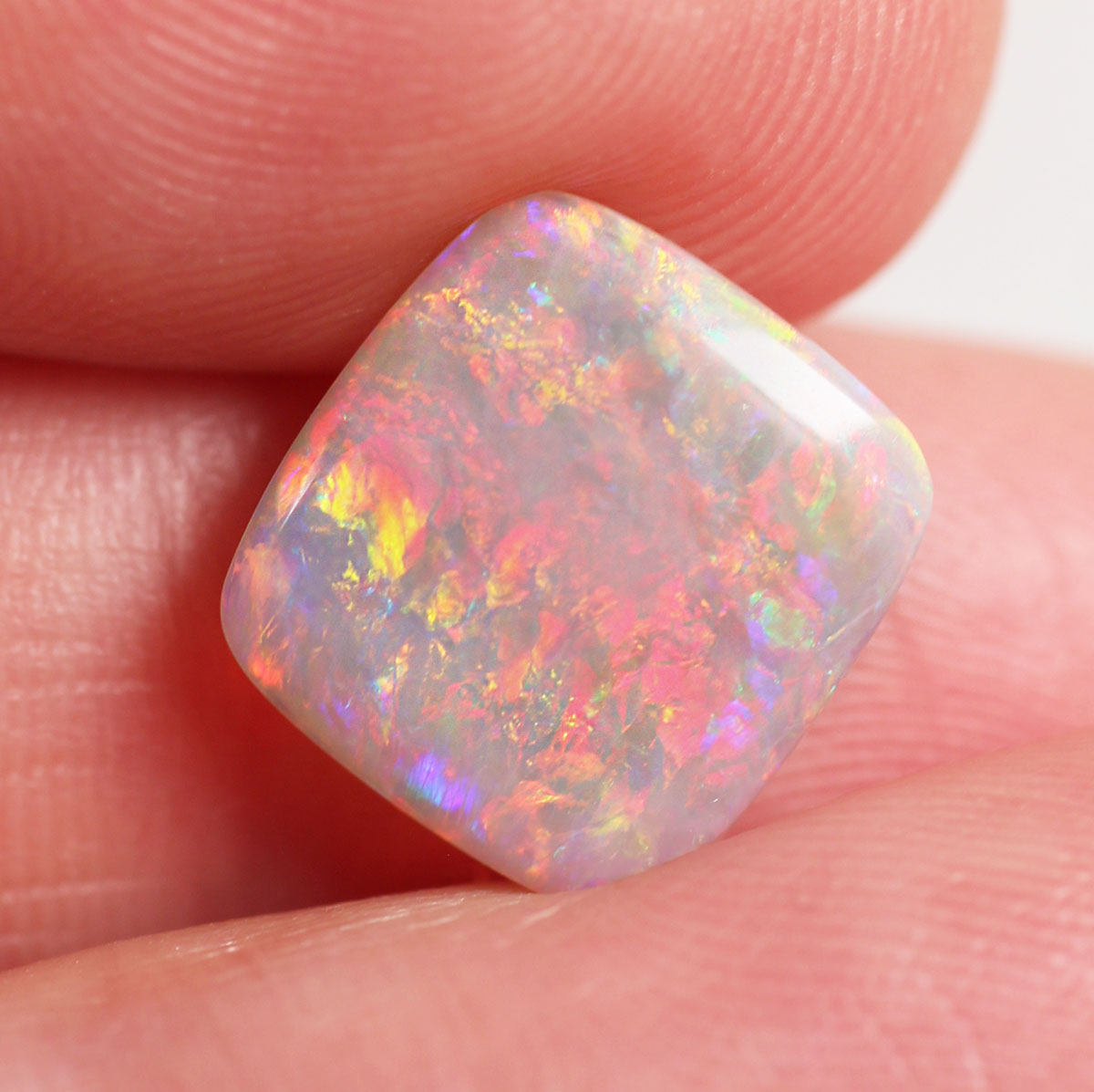 2.33ct Dark Opal - 10.4 x 11 x 2.7 mm