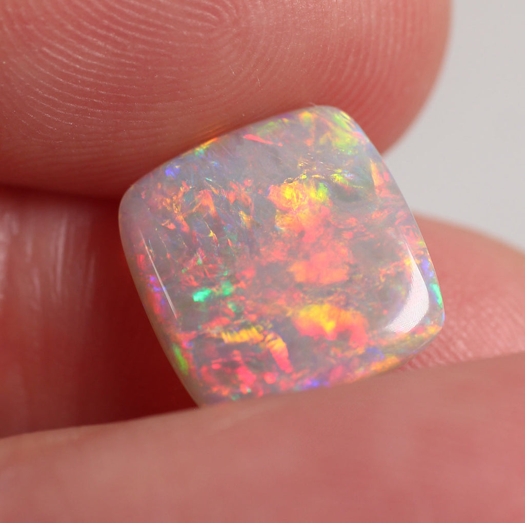 2.33ct Dark Opal - 10.4 x 11 x 2.7 mm