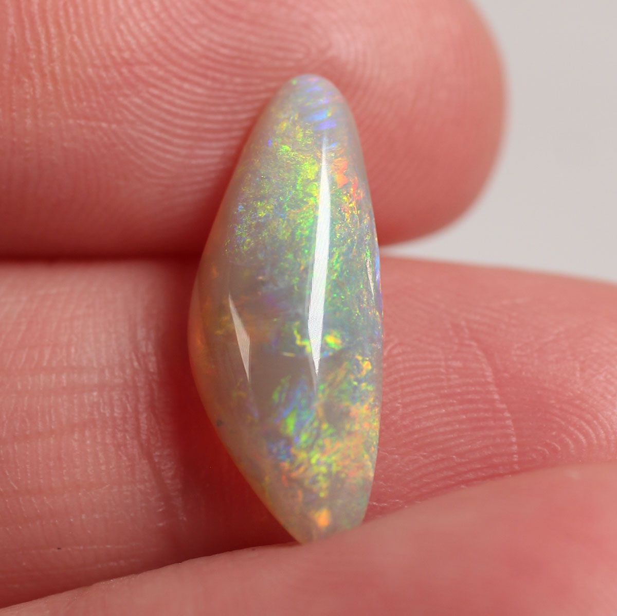3.33ct Dark Opal - 7.4 x 19.3 x 4.2mm