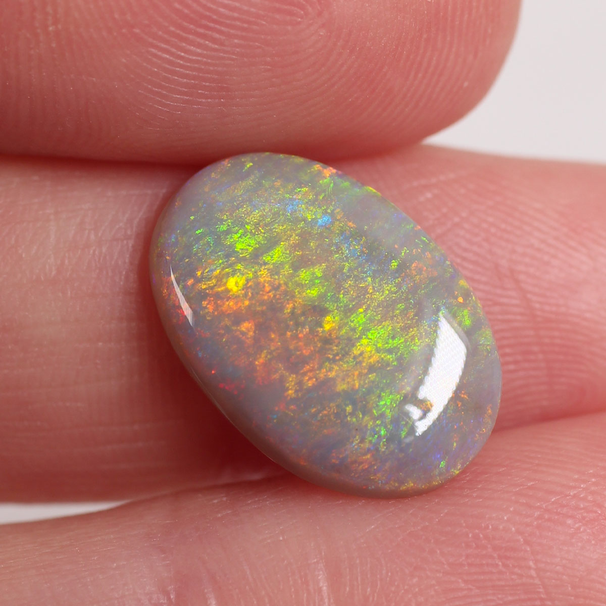 4ct Dark Opal - 11.3 x 16.5 x 3mm