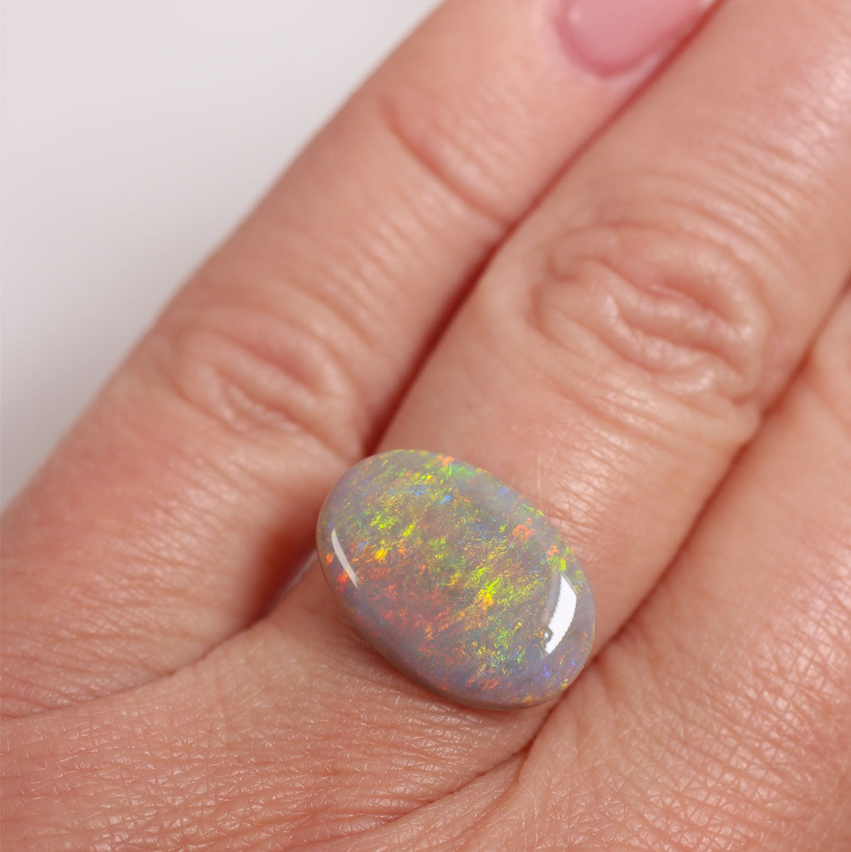 4ct Dark Opal - 11.3 x 16.5 x 3mm