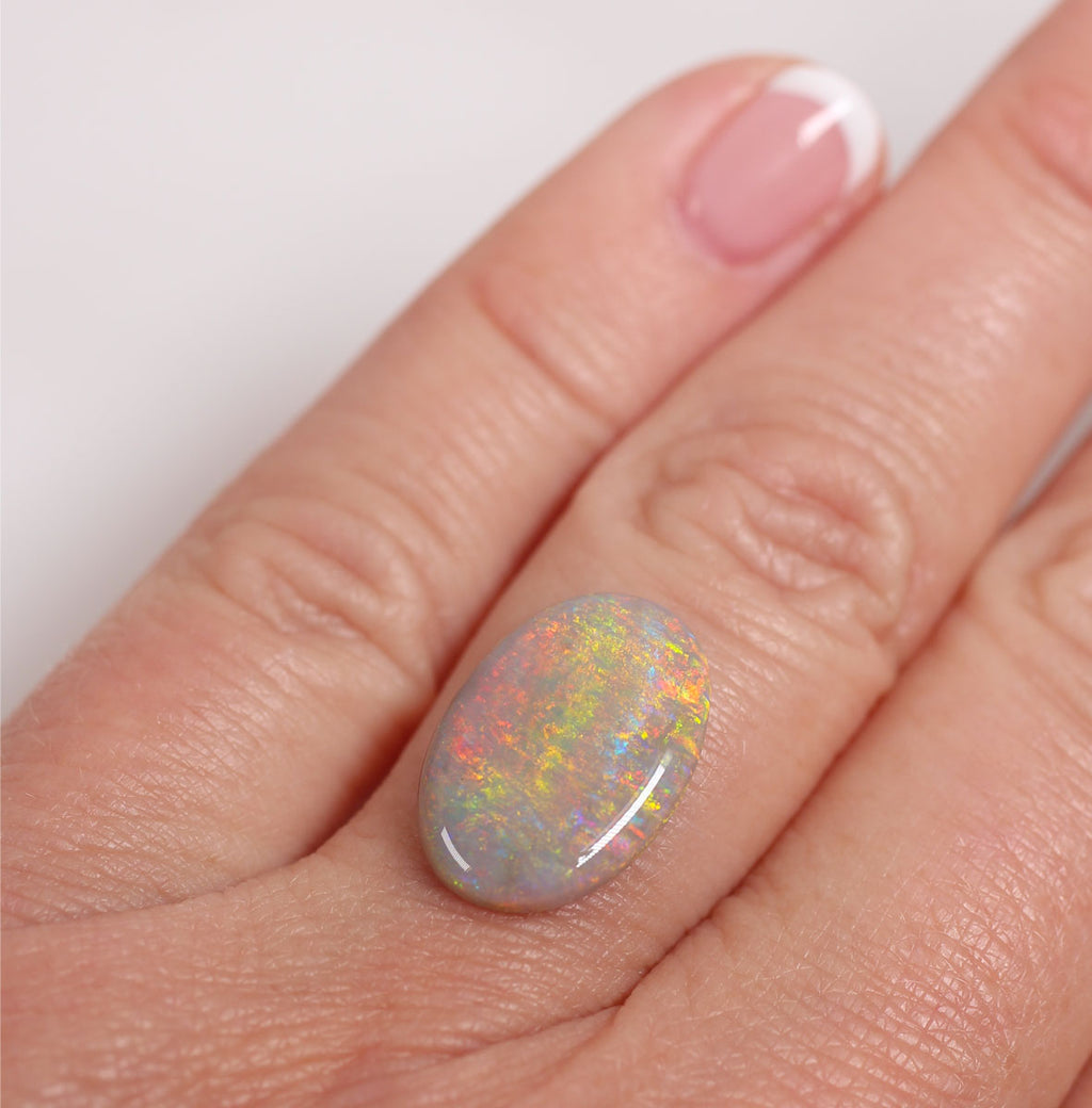 4ct Dark Opal - 11.3 x 16.5 x 3mm