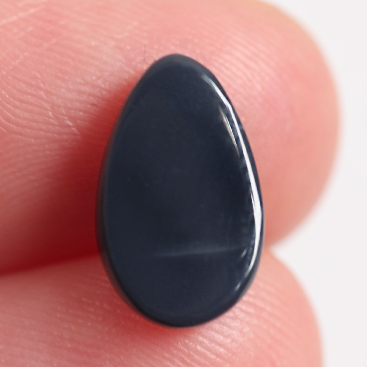 2.3ct Black Opal - 7.4 x 12.2 x 3.6mm