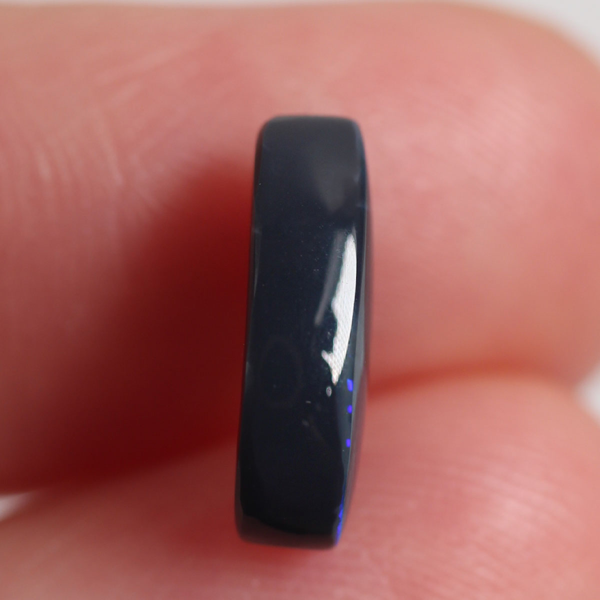 2.3 ct Black Opal - 7.4 x 12.2 x 3.6mm