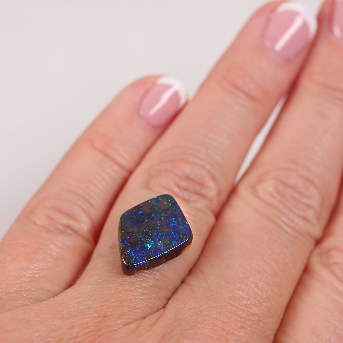 7.12 ct Boulder Opal - 10.5 x 15.2 x 4.2mm