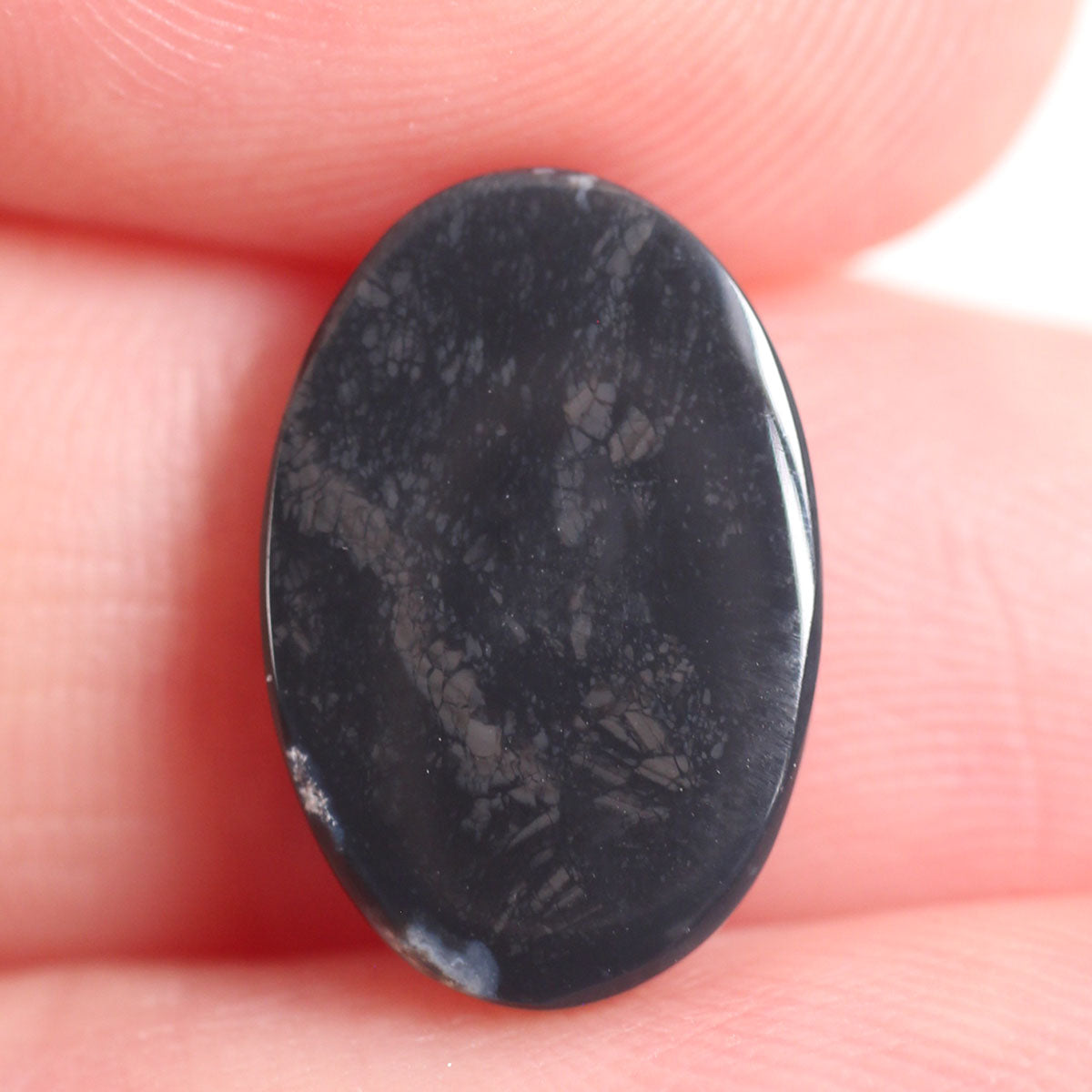 2.7ct Black Opal - 9.4 x 14 x 2.9mm