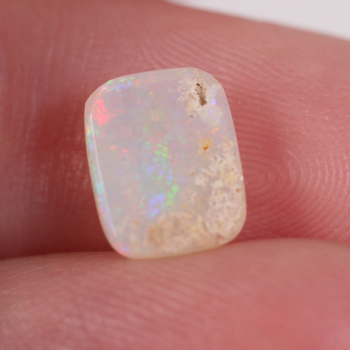 1.24 ct Crystal Opal - 6.5 X 8.3 X 2.7 mm