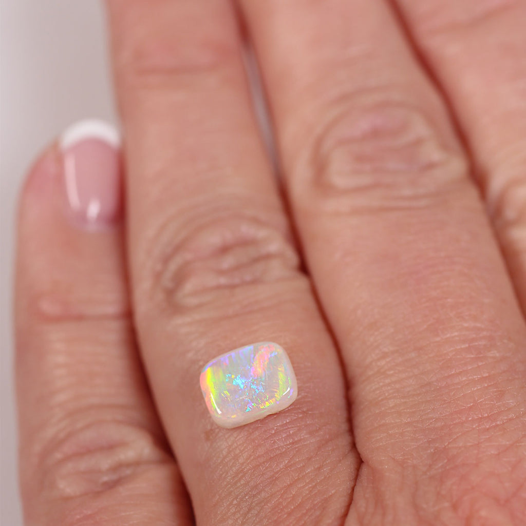 1.24ct Crystal Opal - 6.5 X 8.3 X 2.7 mm