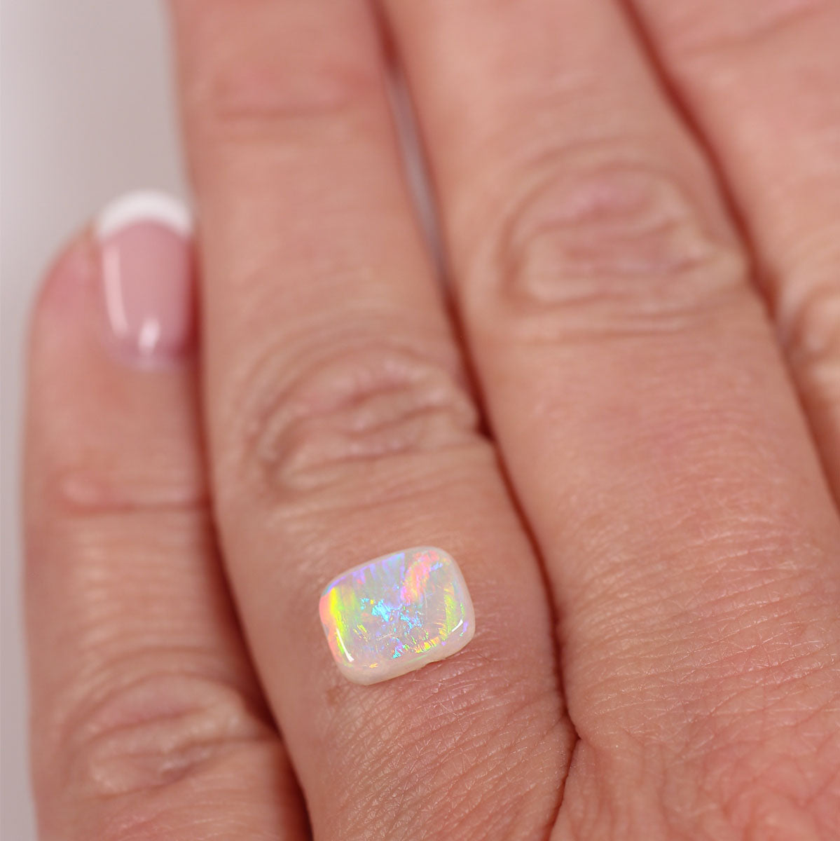 1.24 ct Crystal Opal - 6.5 X 8.3 X 2.7 mm