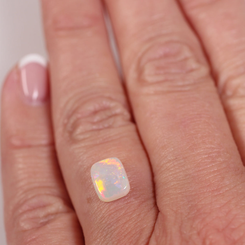 1.24ct Crystal Opal - 6.5 X 8.3 X 2.7 mm