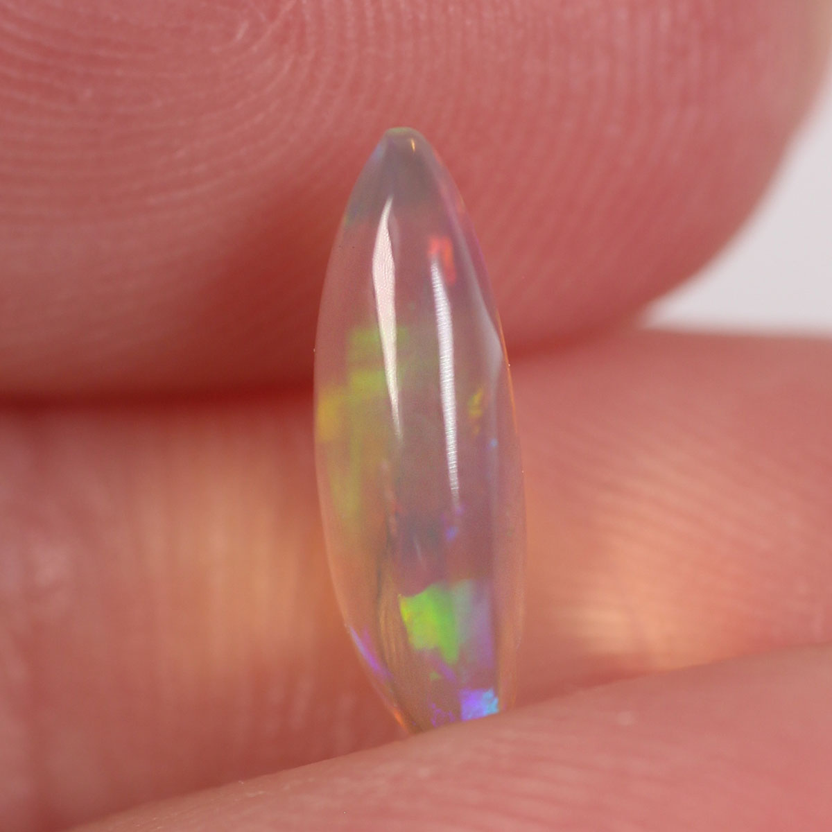 1.7ct Double Sided Crystal Opal - 7.4 x 11.8 x 3.8mm