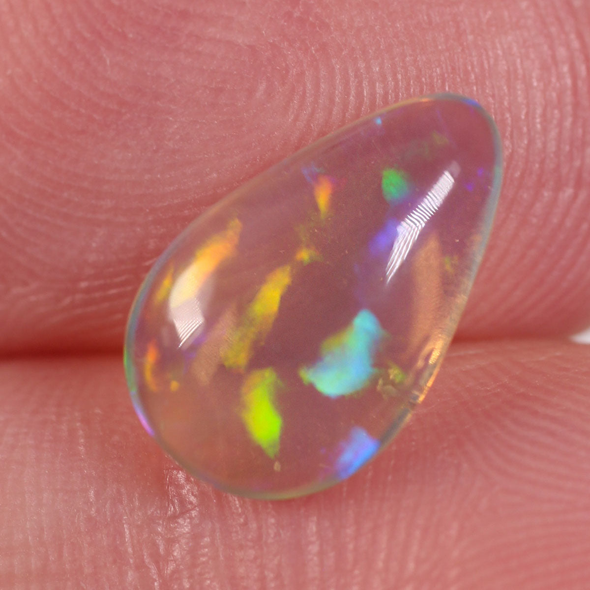 1.7ct Double Sided Crystal Opal - 7.4 x 11.8 x 3.8mm