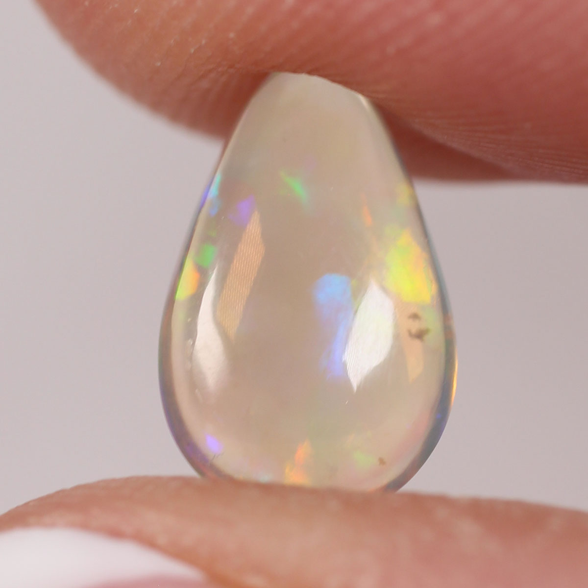 1.7ct Double Sided Crystal Opal - 7.4 x 11.8 x 3.8mm