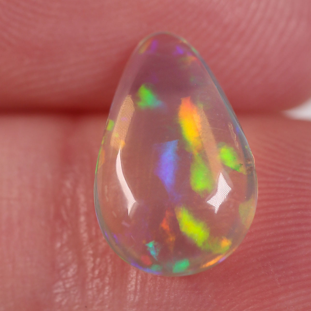 1.7ct Double Sided Crystal Opal - 7.4 x 11.8 x 3.8mm