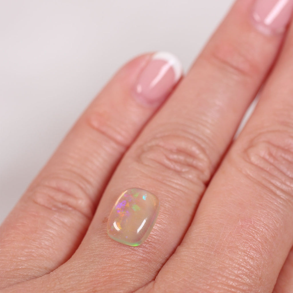 2ct Double Sided Crystal Opal - 8 x 11 x 3.3mm
