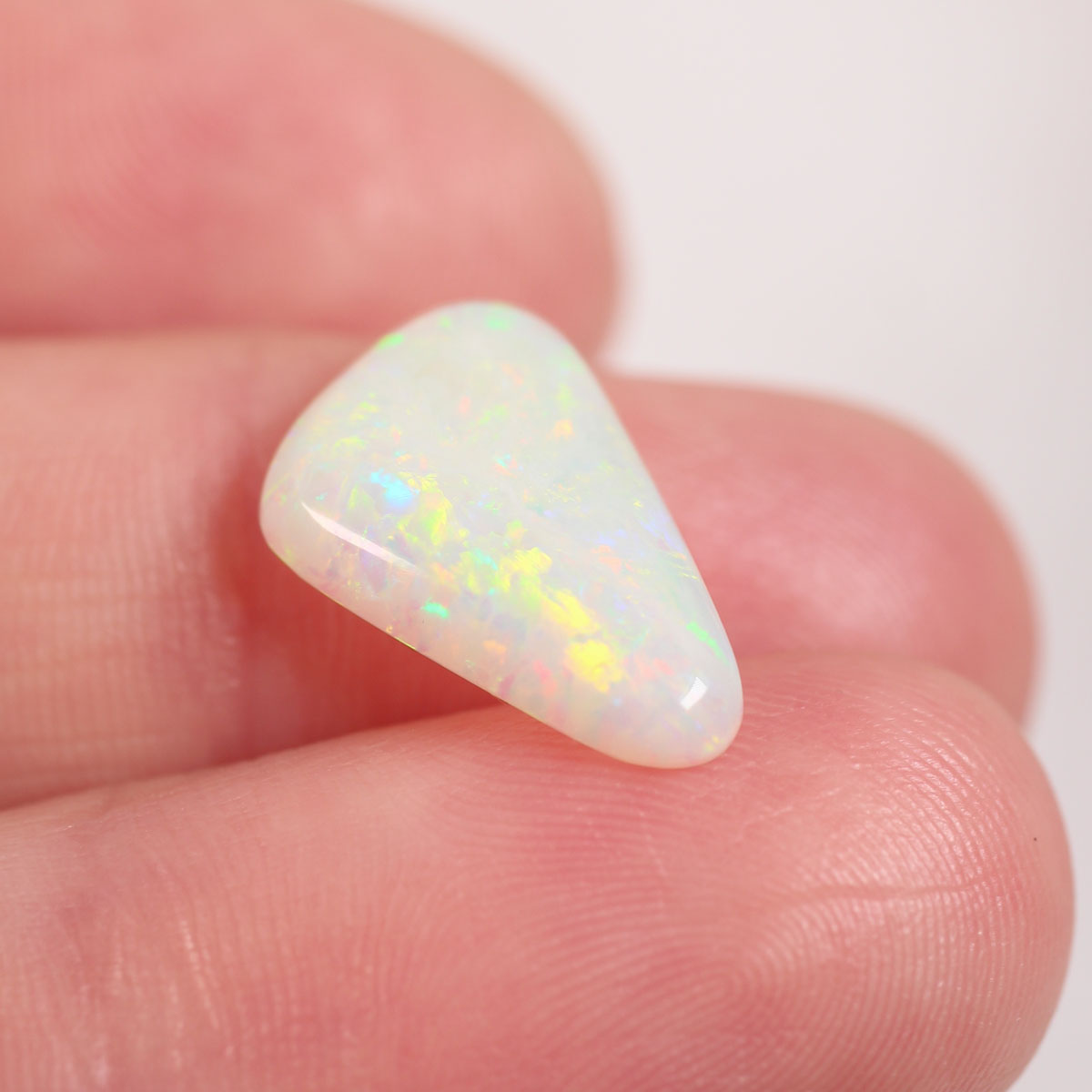 3.8ct Light Opal - 11 x 16 x 3.8mm
