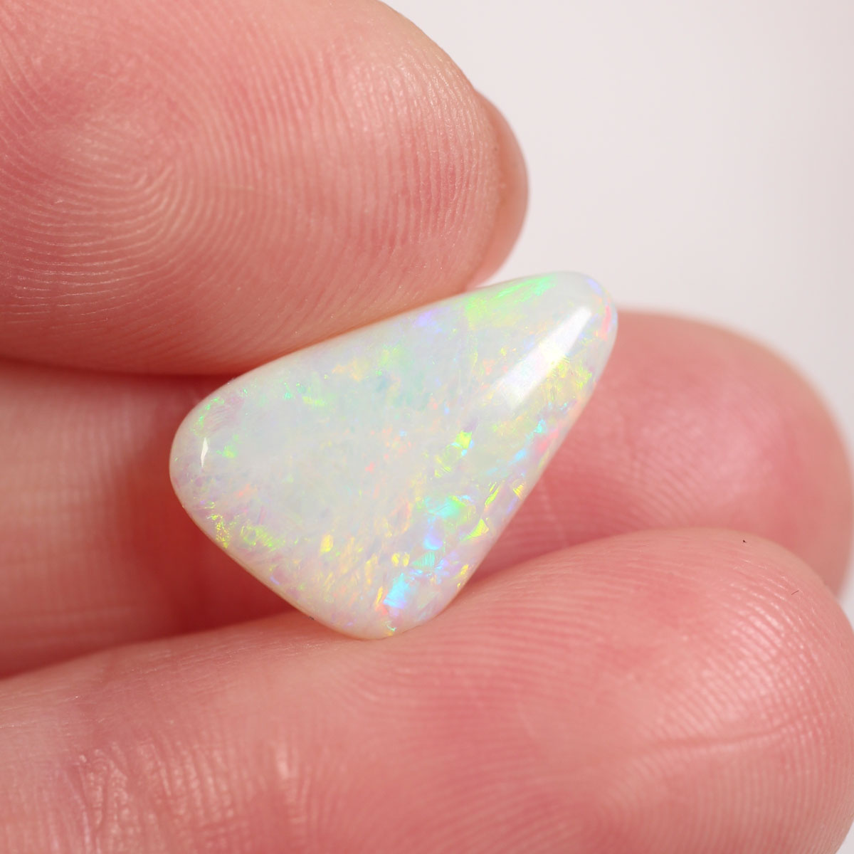 3.8ct Light Opal - 11 x 16 x 3.8mm