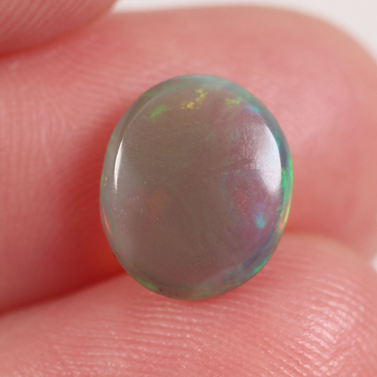 2ct Dark Crystal Opal - 8.5 x 10 x 4mm
