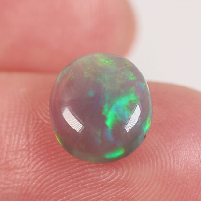 2 ct Dark Crystal Opal - 8.5 x 10 x 4mm