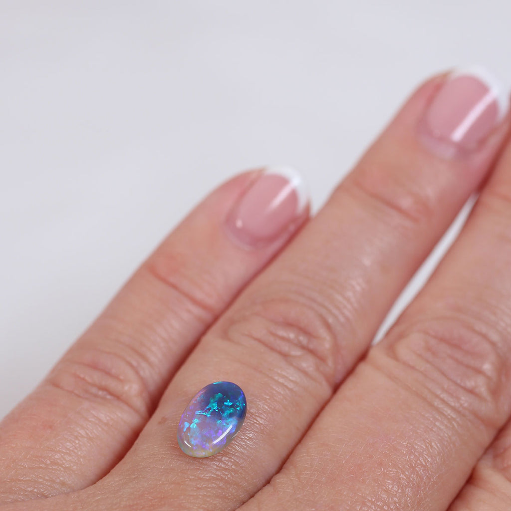 1.2ct Crystal Opal - 6.5 x 10.5 x 2.5mm