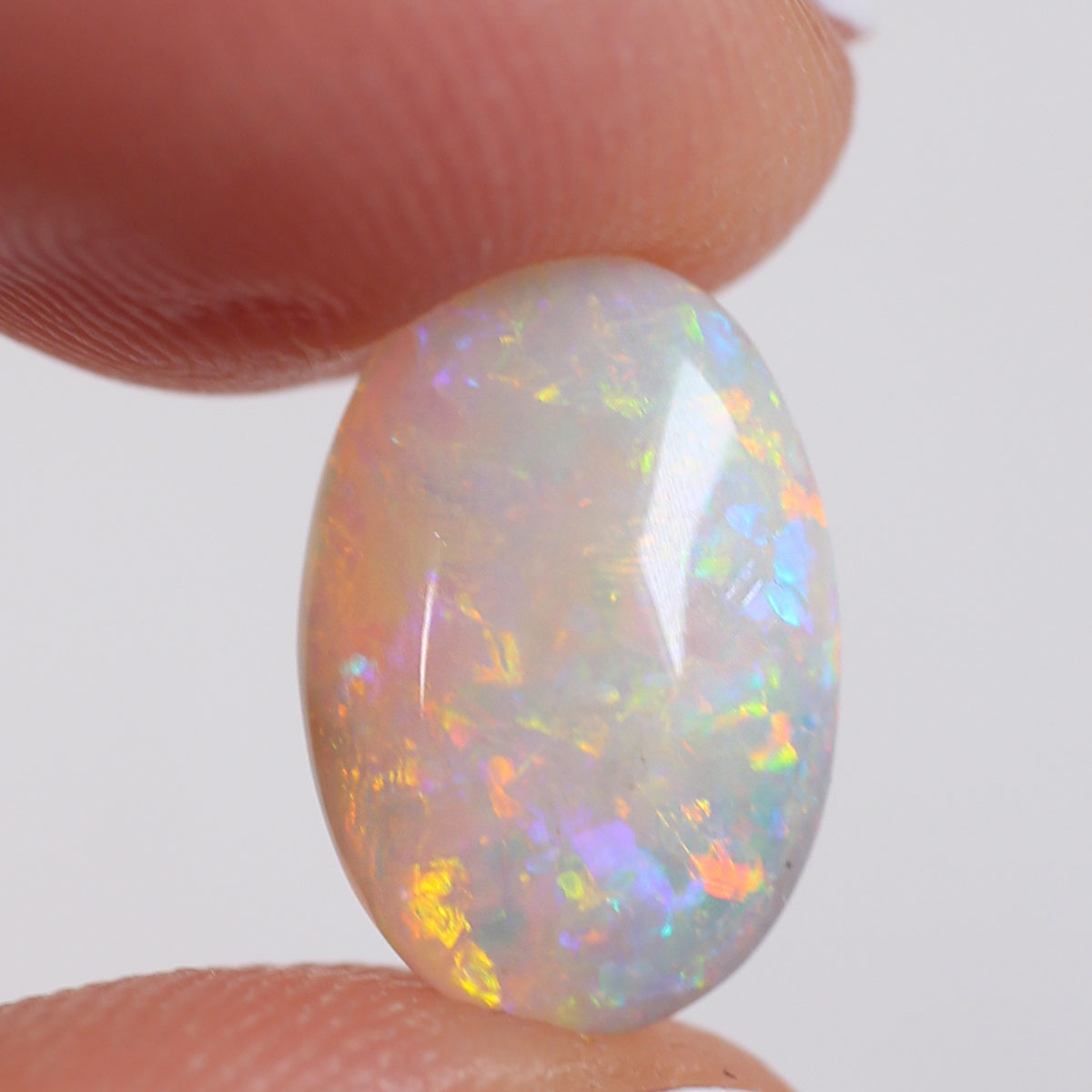 2 ct Light Opal - 8.5 x 12.5 x 3.5mm