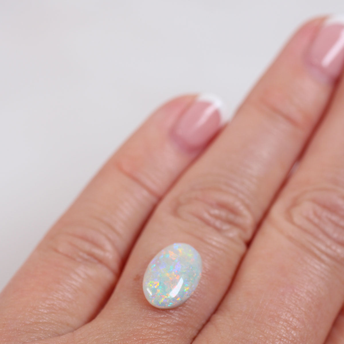 2ct Light Opal - 8.5 x 12.5 x 3.5mm