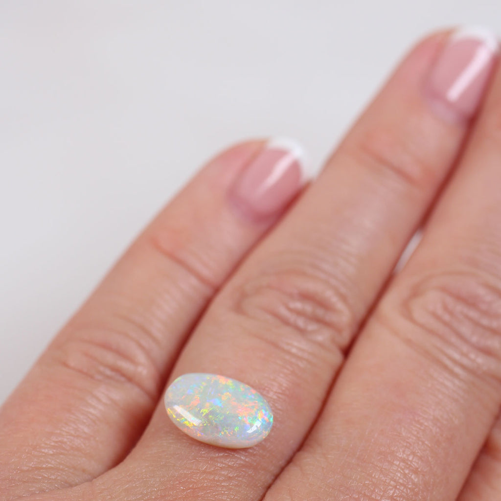 2ct Light Opal - 8.5 x 12.5 x 3.5mm