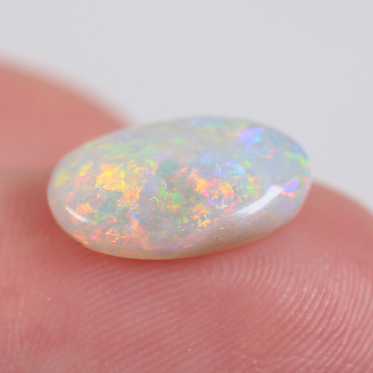 2ct Light Opal - 8.5 x 12.5 x 3.5mm