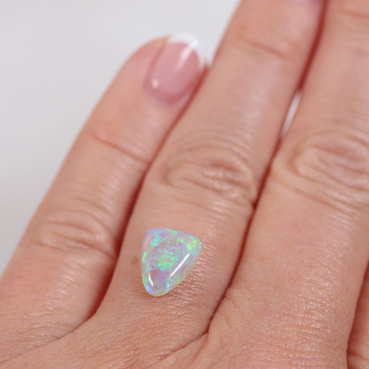 1.6ct Double Sided Crystal Opal - 8.5 x 10.5 x 3mm